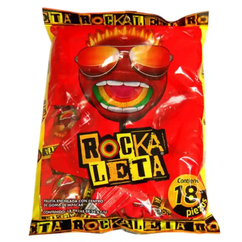 SUCETTES ROCKALETA 18 PCES.