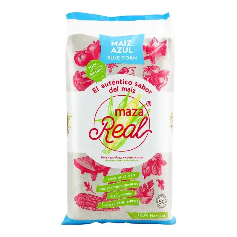 MAZA REAL FARINE DE MAIS BLEU 1 KG