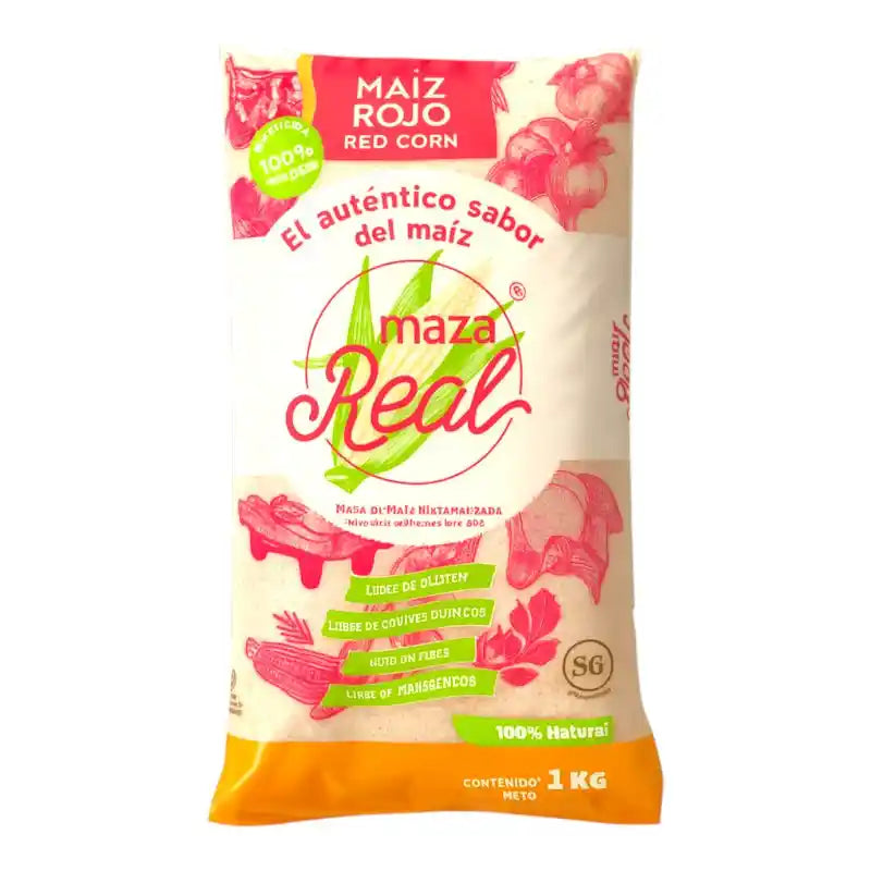MAZA REALFARINE DE MAIS ROUGE 1 KG