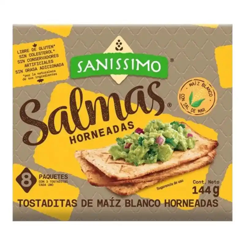 SALMAS TOSTADAS DE MAIS 144 GR