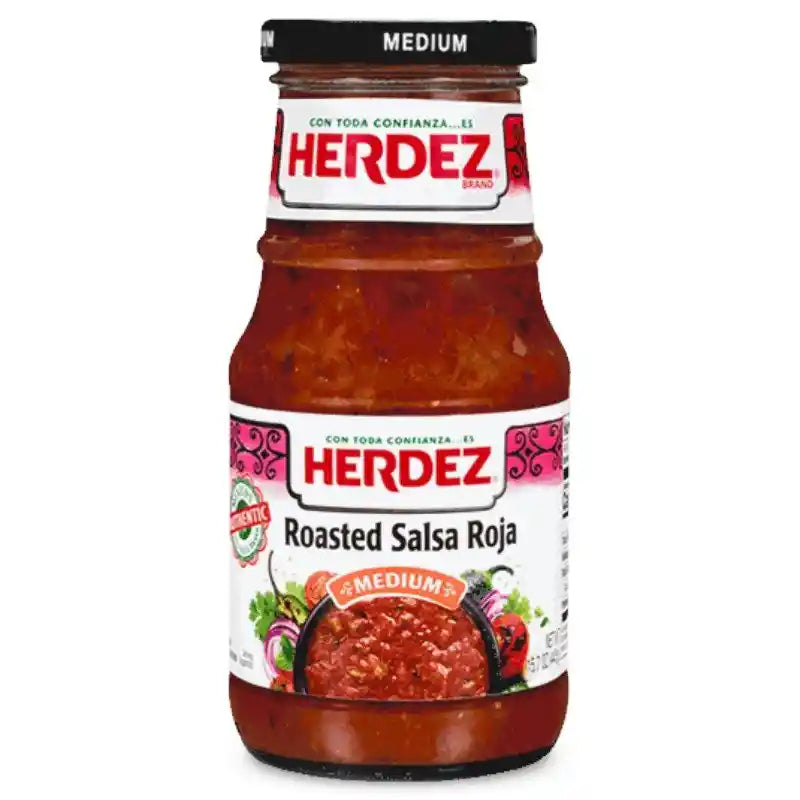 HERDEZ SAUCE ROASTED ROUGE 445 GR
