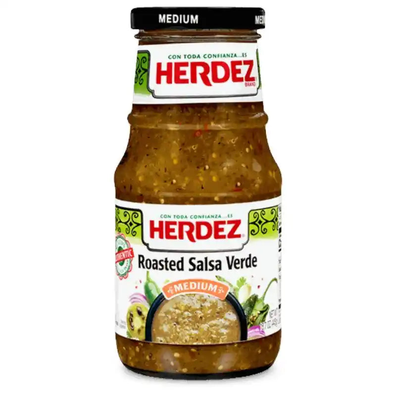 HERDEZ SAUCE ROASTED VERTE 445 GR