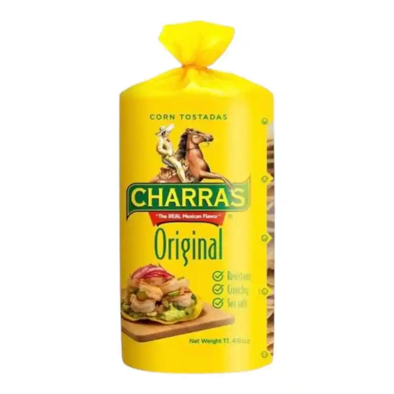 CHARRAS TOSTADAS DE MAIS 325 GR
