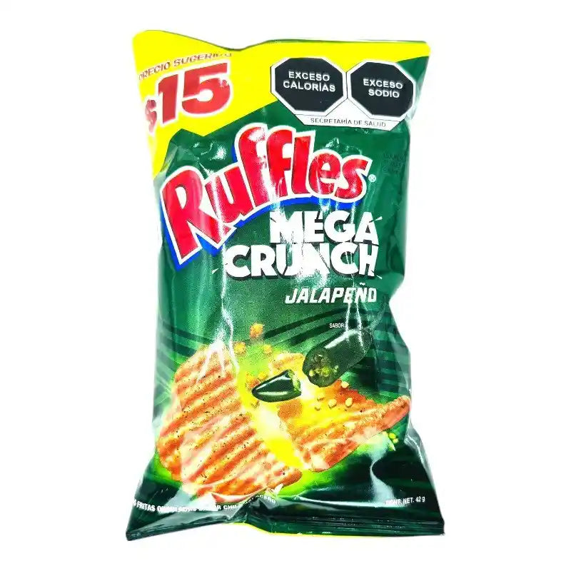 RUFFLES CRUNCHY JALAPEÑO 50 GR