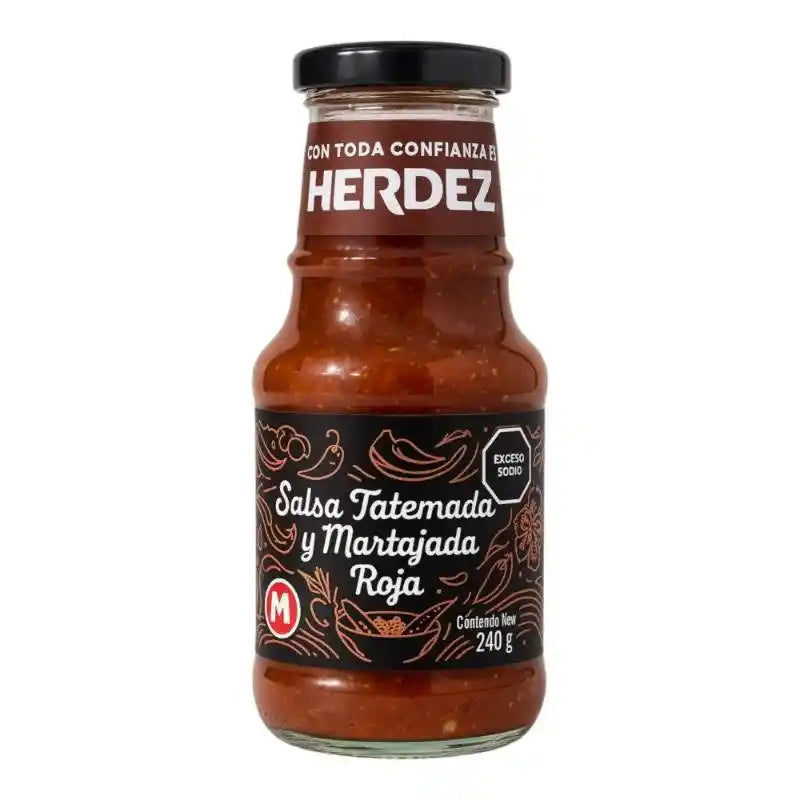 HERDEZ SAUCE TATEMADA ROUGE 240 GR