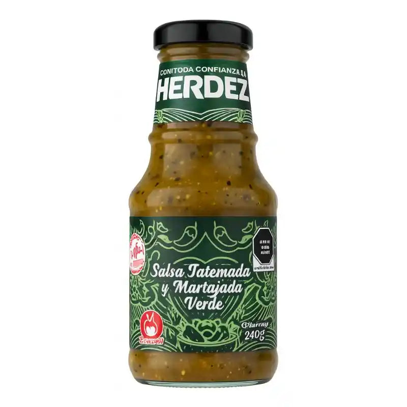 HERDEZ SAUCE TATEMADA VERT 240 GR
