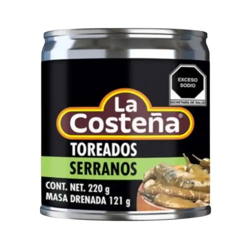 LA COSTEÑA PIMENTS SERRANOS TOREADOS 220 GR