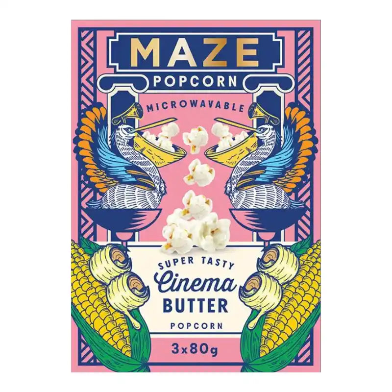 POPCORN MAZE BUTTER 240 GR