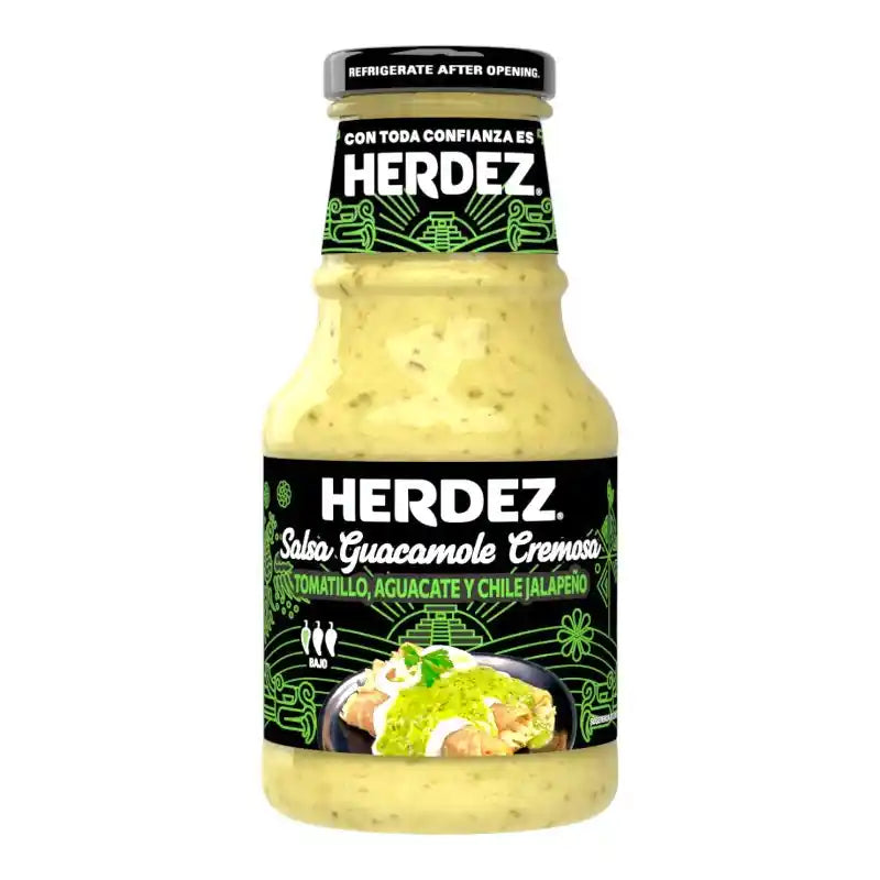 HERDEZ SAUCE GUACAMOLE 240 GR