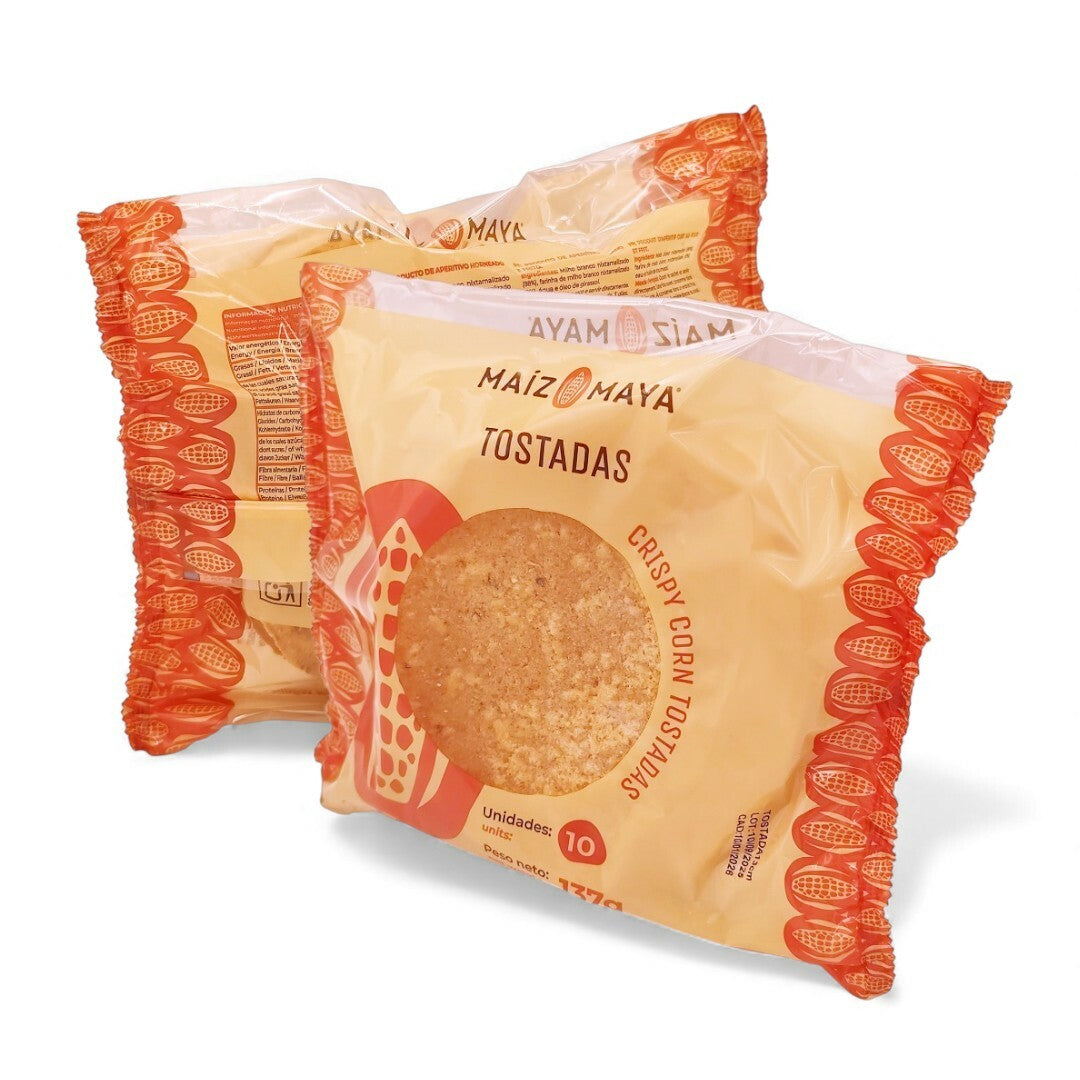 MAIZ MAYA TOSTADAS 10 PCES.