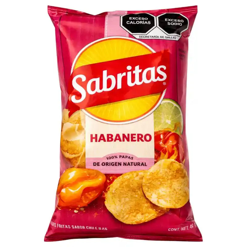 SABRITAS HABANERO 42 GR