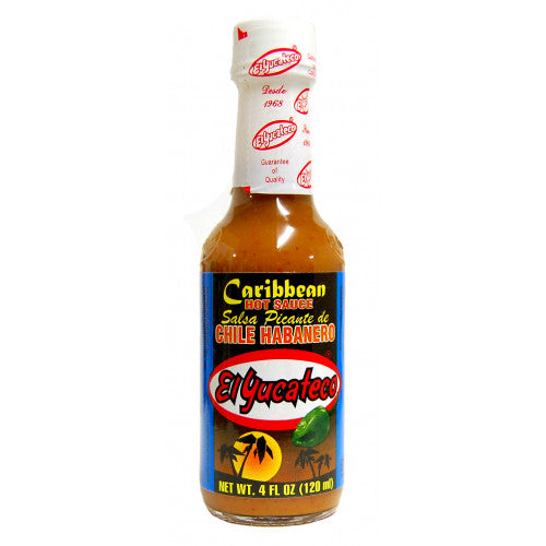 EL YUCATECO SAUCE CARIBBEAN HABANERO 120 ML