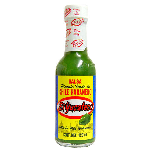 EL YUCATECO SAUCE HABANERO VERTE 120 ML
