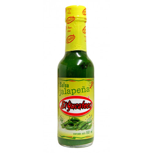 EL YUCATECO SAUCE JALAPEÑO 150 ML