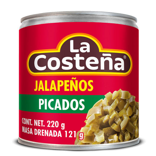 LA COSTEÑA JALAPEÑOS EMINCES 220 GR