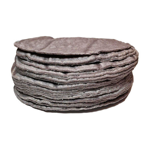 LA FONDA TORTILLA DE MAIS  BLEU TAQUERA 12 CMS 20 PCES.