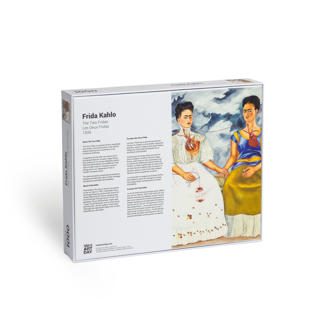 PUZZLE FRIDA KAHLO –  LES DEUX FRIDAS