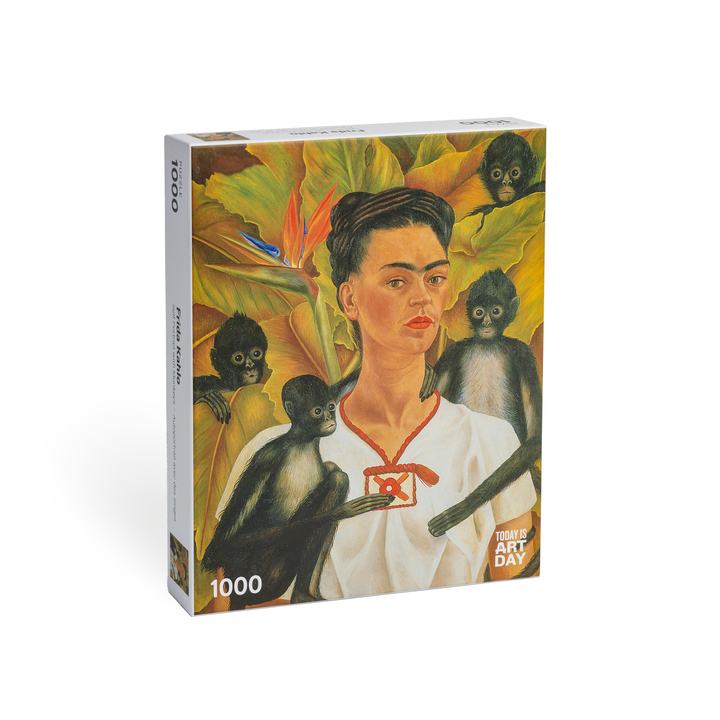 PUZZLE FRIDA KAHLO – AUTOPORTRAIT AVEC DES SINGES