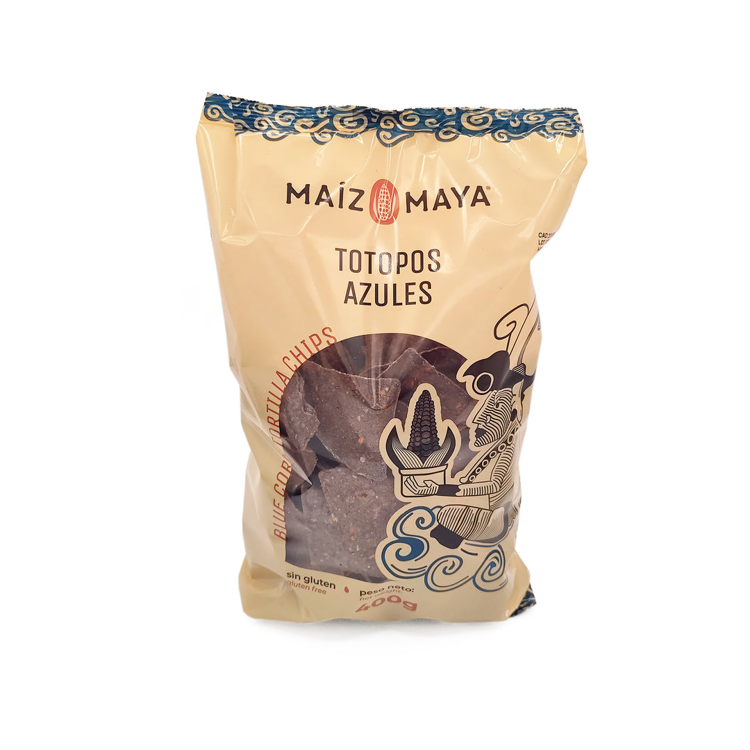 MAIZ MAYA TOTOPO MAIS BLEU 400 GR