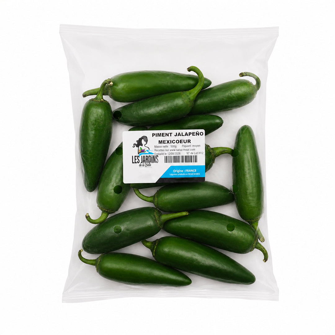 PIMENT JALAPEÑO FRAIS 500 GR