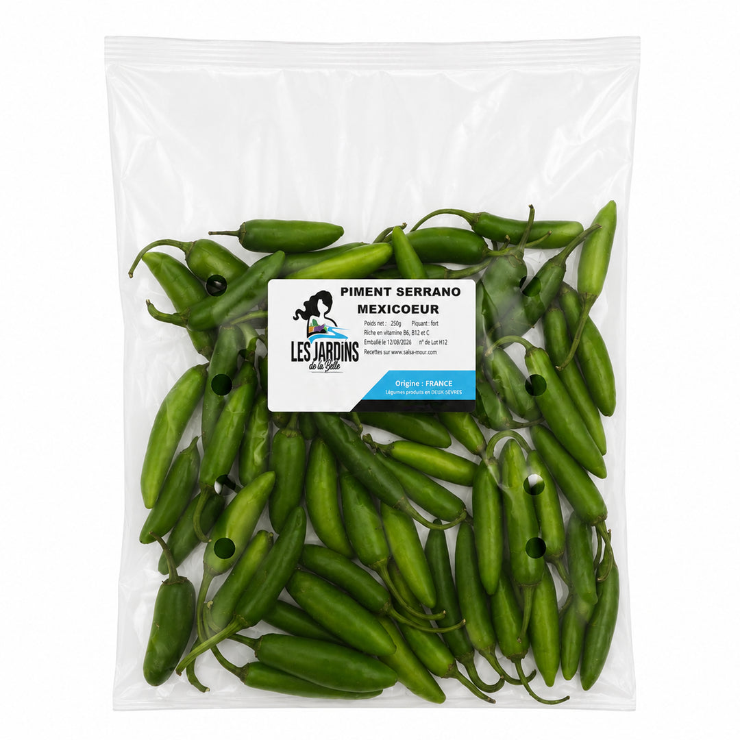 PIMENT SERRANO FRAIS 250 GR